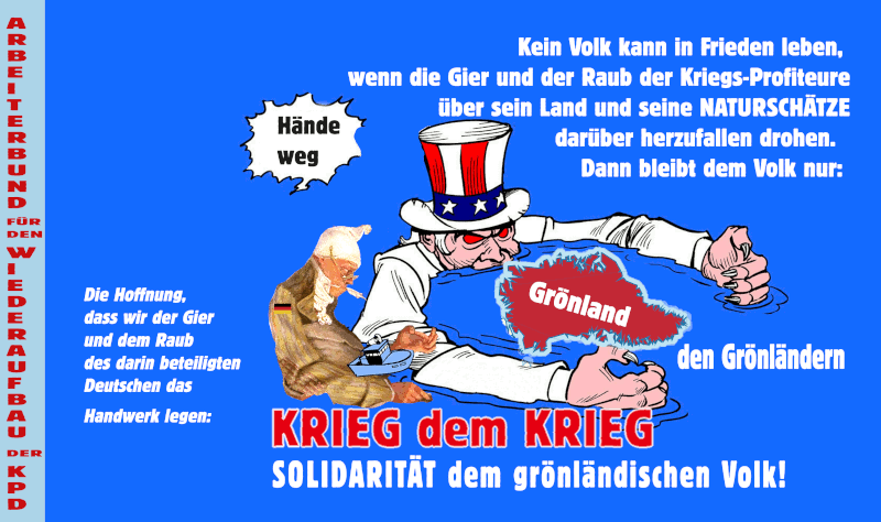 Solidarität mit dem grönländischen Volk!