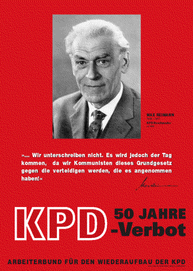 50 Jahre KPD-Verbot